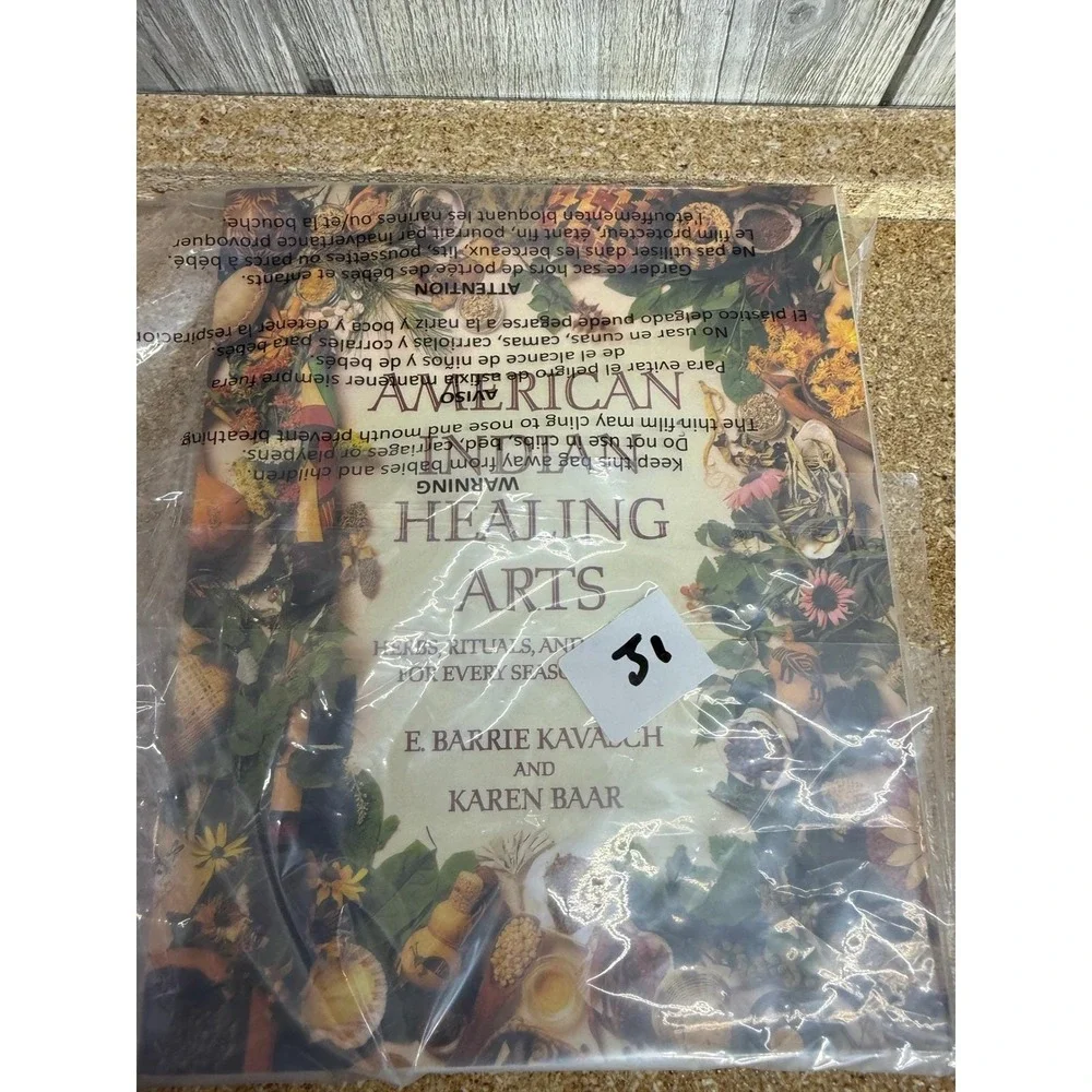 American Indian Healing Arts Herbs Rituals Remedies Kavasch Baar Paperback Book